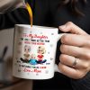 To My Daughter, The Only Thing Better Than Being Your Mother, Flowers and Hearts - Personalized Custom Coffee Mug - DAU157_MG