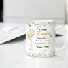 To My Daughter Watching You Be a Mom Personalized Floral Mug Touching Mother's Day Gift from Mom to Daughter