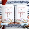 To My Daughter You Are Loved Beautiful Unique Kind - Personalized Custom Coffee Mug - GDT214_MG
