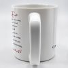 To My Daughter, You Believed You Could, So You Did, Graduate Cap and Gown - Personalized Custom Coffee Mug - GRAD014_MG
