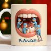 To My Favorite Dentist, A Smile Better Than Any - Personalized Custom Coffee Mug - DOC069_MG