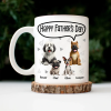 To My Favorite Poo Picker Upper Dog Dad Fun 3D Effect Dogs - Personalized Mug