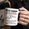 To My Godson, The Only Thing Better Than Being Your Godfather, Fist Bump - Personalized Custom Coffee Mug - SON043_MG
