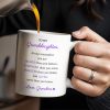 To My Granddaughter, Always Remember You Are Braver Than You Believe - Personalized Custom Coffee Mug - GRAD321_MG