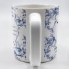 To My Granddaughter, Always Remember You Are Braver Than You Believe, Floral Pattern - Personalized Custom Coffee Mug - GDT295_MG