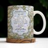 To My Granddaughter, Once Upon A Time, Love Grandma - Personalized Custom Coffee Mug - GDT379_MG