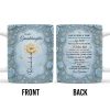 To My Granddaughter, Once Upon A Time, Roses And Butterflies - Personalized Custom Coffee Mug - GDT403_MG