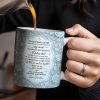 To My Granddaughter, Once Upon A Time, Roses And Butterflies - Personalized Custom Coffee Mug - GDT403_MG