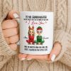 To My Granddaughter, Proud And Loving Message With Christmas Outfits - Personalized Custom Coffee Mug - GDT527_MG