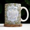 To My Granddaughter, Remember You Are Braver, Stronger, Smarter - Personalized Custom Coffee Mug - GDT383_MG
