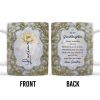 To My Granddaughter, Remember You Are Braver, Stronger, Smarter - Personalized Custom Coffee Mug - GDT383_MG