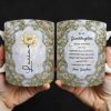 To My Granddaughter, Remember You Are Braver, Stronger, Smarter - Personalized Custom Coffee Mug - GDT383_MG