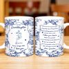 To My Granddaughter, You Are One Of My Greatest Joys, Floral Pattern - Personalized Custom Coffee Mug - GDT298_MG