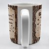 To My Grandson, Always Remember You Are Braver, Graduation Cap and Diploma - Personalized Custom Coffee Mug - GRAD320_MG