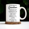 To My Grandson, Forever By Your Side, Encouragement Mug With Pansy Flower - Personalized Custom Coffee Mug - GSN020_MG