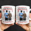 To My Grandson-In-Law, The Only Thing Better Than Welcoming You Into Our Family, Cityscape and Couple - Personalized Custom Coffee Mug - GSN059_MG