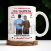 To My Grandson-In-Law, The Only Thing Better Than Welcoming You Into Our Family, Cityscape and Couple - Personalized Custom Coffee Mug - GSN059_MG
