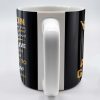 To My Grandson Never Forget That I Love You, Be Awesome, Text - Personalized Custom Coffee Mug - GSN055_MG