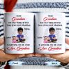 To My Grandson, The Only Thing Better Than Being Your Grandma, Family and Cityscape - Personalized Custom Coffee Mug - GSN057_MG