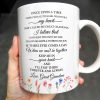 To My Great Granddaughter, Once Upon A Time, Flowers and Hearts - Personalized Custom Coffee Mug - GDT243_MG