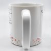 To My Great Granddaughter, Once Upon A Time, Flowers and Hearts - Personalized Custom Coffee Mug - GDT243_MG