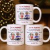 To My Husband, Love From Your Wife Featuring A Loving Couple - Personalized Custom Coffee Mug - CPL1040_MG