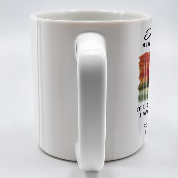 To My Husband Love Message With Bench Under Autumn Trees - Personalized Custom Coffee Mug - CPL261_MG
