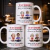 To My Husband, Loving You Over Breathing - Personalized Custom Coffee Mug - CPL1313_MG
