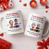 To My Husband, Loving You Over Breathing - Personalized Custom Coffee Mug - CPL1313_MG