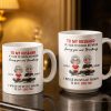 To My Husband, Loving You Over Breathing - Personalized Custom Coffee Mug - CPL1313_MG