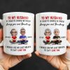 To My Husband, Loving You Over Breathing - Personalized Custom Coffee Mug - CPL1313_MG