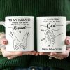 To My Husband Our Children Having You As Their Dad Outline Fist Bumps Personalized Mug
