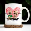 To My Husband, Sometimes It's Hard To Find The Words, Heart And Couple - Personalized Custom Coffee Mug - HSB038_MG