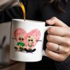 To My Husband, Sometimes It's Hard To Find The Words, Heart And Couple - Personalized Custom Coffee Mug - HSB038_MG