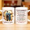 To My Husband, The House We Had, Elderly Couple and Sunset - Personalized Custom Coffee Mug - HSB030_MG