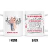 To My Husband You Are My Everything, Romantic Skyline and Couple Design - Personalized Custom Coffee Mug - CPL267_MG