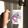 To My Husband You Give Me So Many Reasons To Love You, Anniversary Hugging Old Couple White Mug