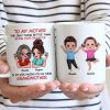 To My Mom Gift From Daughter My Kids Having You As Their Grandmother Personalized Mug