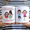 To My Mom Gift From Daughter My Kids Having You As Their Grandmother Personalized Mug