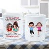 To My Mom Gift From Daughter My Kids Having You As Their Grandmother Personalized Mug