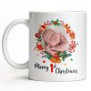 To My Mommy, Christmas Wreath and Baby - Personalized Custom Coffee Mug - KID506_MG