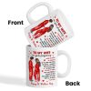 To My Pregnancy Wife Happy First Mother's Day From Husband Personalized Mug, Gift For Pregnant Mom, Expecting Mom