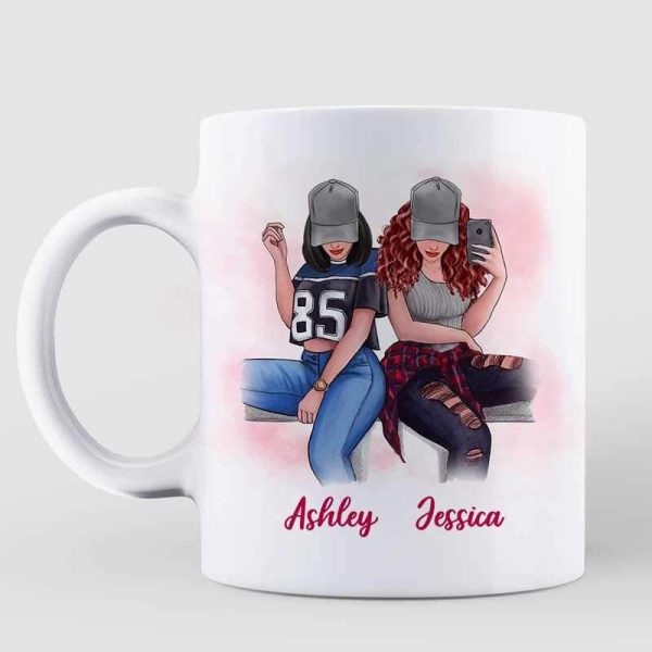 To My Selfie Bestie Personalized Mug