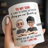 To My Son, If I Had To Choose Between Loving You - Personalized Custom Coffee Mug - SON076_MG