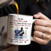 To My Son-In-Law The Only Thing Better Than Being Your Father-In-Law, Cityscape and Two Men - Personalized Custom Coffee Mug - SON041_MG