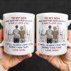 To My Son, No Matter How Much I Love You, Cityscape Design - Personalized Custom Coffee Mug - SON058_MG