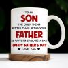 To My Son, Watching You Be A Dad - Personalized Custom Coffee Mug - SON053_MG