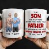 To My Son, Watching You Be A Dad - Personalized Custom Coffee Mug - SON053_MG