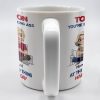 To My Son You're Really Kicking Ass At This Whole Dad Thing, Cartoon Characters and City Skyline - Personalized Custom Coffee Mug - SON049_MG