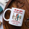 To My Wife - I Love You Forever And Always, Personalized Mug